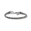 Clearance Bracciale Uomo In Argento Brunito Attorcigliato Mariacristinasterling |  G3513 Uomo Gioielli Moda Uomo