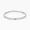 New Bracciale Uomo In Oro Bianco Con Diamanti | EB818BR Uomo Gioielli Uomo