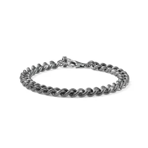 Sale Bracciale Uomo Intrecci Preziosi In Argento Mariacristinasterling |  G4609/19 Uomo Gioielli Moda Uomo