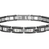 Clearance Bracciale Uomo Gentleman In Acciaio | 232193 Uomo Gioielli Moda Uomo