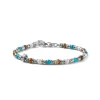 New Bracciale Uomo Pepite E Pietre Mariacristinasterling | G4559 Uomo Gioielli Moda Uomo