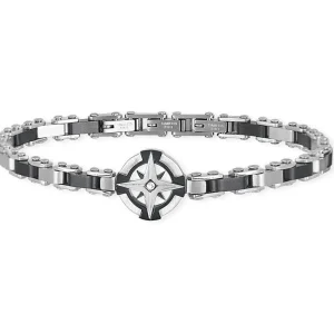 Sale Bracciale Uomo Rosa Dei Venti Navy | 232101 Uomo Gioielli Moda Uomo