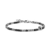 New Bracciale Uomo Urban Soul Mix Argento Brunito E Ritenio Mariacristinasterling |  G4612/19 Uomo Gioielli Moda Uomo