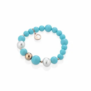 Best Bracciale Vaiana Con Perle Glamour | LGBR411 Donna Gioielli Moda Donna