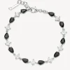 Best Bracciale Zirconi Bianchi E Mystery Black Gioielli Brosway Fancy | FMB116 Donna Gioielli Moda Donna