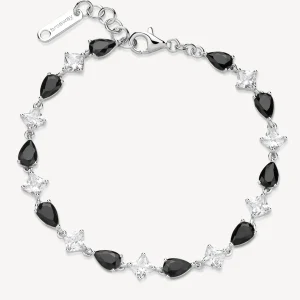 Best Bracciale Zirconi Bianchi E Mystery Black Gioielli Brosway Fancy | FMB116 Donna Gioielli Moda Donna