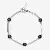 Clearance Bracciale Zirconia Neri Gioielli Fancy | FMB04 Donna Gioielli Moda Donna