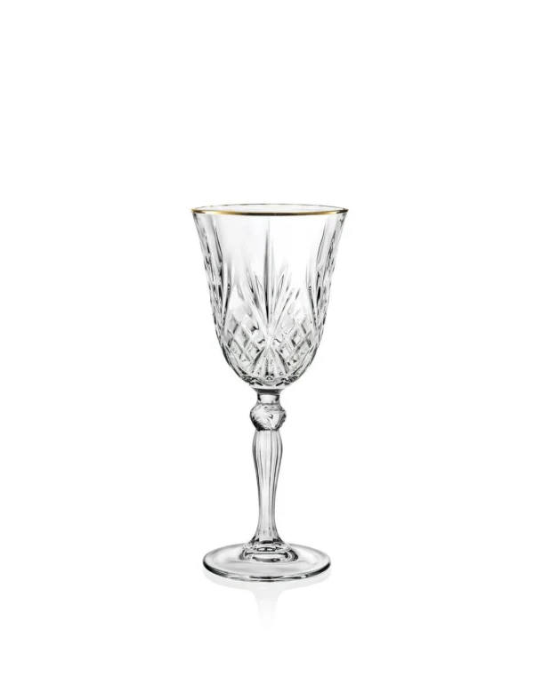 Online Calice Gold and Gold Crystal Glass Brandani | 52491 Speciale Vetro