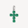 Hot Charm Croce Con Zirconi Life Green Gioielli Brosway Fancy | FLG115 Donna Gioielli Moda Donna