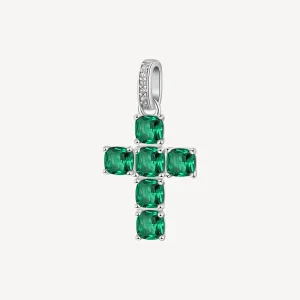 Hot Charm Croce Con Zirconi Life Green Gioielli Brosway Fancy | FLG115 Donna Gioielli Moda Donna
