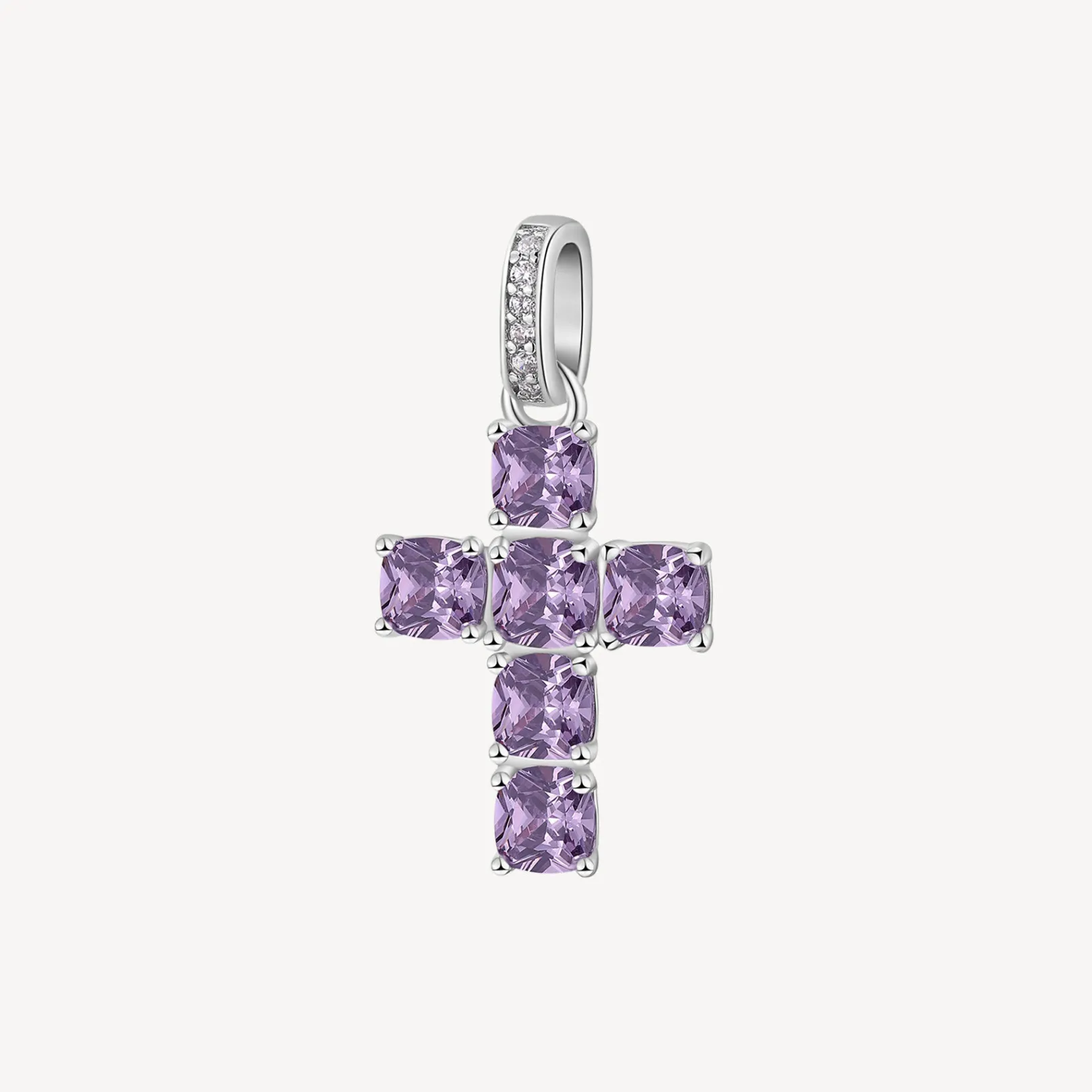charm_croce_con_zirconi_m_0.webp Hot Charm Croce Con Zirconi Magic Purple Gioielli Brosway Fancy | FMP117 Donna Gioielli Moda Donna