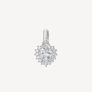 Sale Charm Cuore Con Zirconi Infinite White Gioielli Fancy | FIW120 Donna Gioielli Moda Donna