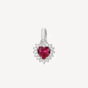 Best Charm Cuore Con Zirconi Passion Ruby Gioielli Brosway Fancy | FPR117 Donna Gioielli Moda Donna