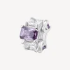 Fashion Charm Zirconi E Baguette Amethyst Gioielli Fancy | FMP02 Donna Gioielli Moda Donna