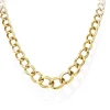 Sale Collana A Catena In Argento Dorato Gioielli | CLPR05G Donna Gioielli Moda Donna
