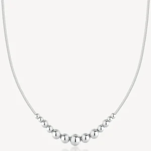 New Collana A Sfere In Acciaio Perfect Brosway | BPC05 Donna Gioielli Moda Donna
