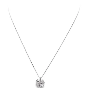 Outlet Collana Donna Con Cuore e Quadrifoglio | CLPQUBB Donna Gioielli Moda Donna
