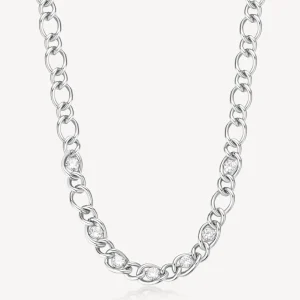 Online Collana Catena Ribbon Gioielli | BBN33 Donna Gioielli Moda Donna
