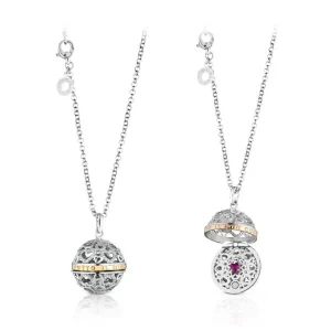 Best Collana Chiama Angeli "Con tutto il mio cuore" cod. SFA104 Donna Gioielli Moda Donna