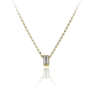 Clearance Collana Chimento Donna in Oro Giallo e Diamanti 1G14400BB1 Donna Gioielli Donna