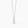 Sale Collana Con Catena Forzatina E Zirconi Bianchi Gioielli | 553642 Donna Gioielli Moda Donna