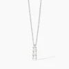 Fashion Collana Con Catena Forzatina E Zirconi Bianchi Gioielli | 553643 Donna Gioielli Moda Donna
