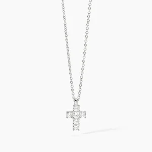 Online Collana Con Croce E Rubini Gioielli | 553659 Donna Gioielli Moda Donna