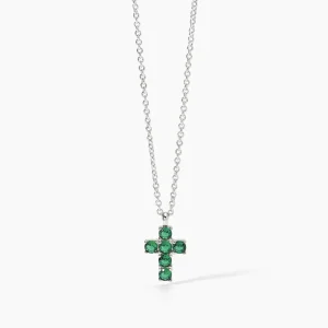 Fashion Collana Con Croce E Zaffiri Gioielli | 553661 Donna Gioielli Moda Donna
