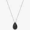 New Collana Con Galvanica Rutenia Pendente Mystery Black Gioielli Fancy | FMB121 Donna Gioielli Moda Donna