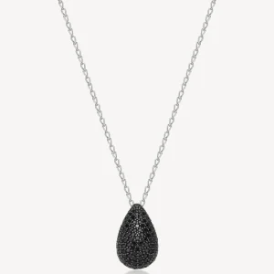 New Collana Con Galvanica Rutenia Pendente Mystery Black Gioielli Fancy | FMB121 Donna Gioielli Moda Donna