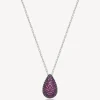 Clearance Collana Con Galvanica Rutenia Pendente Passion Ruby Gioielli Fancy | FPR120 Donna Gioielli Moda Donna