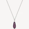 Discount Collana Con Galvanica Rutenia Pendente Passion Ruby Gioielli Fancy | FPR121 Donna Gioielli Moda Donna