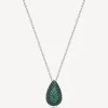 Discount Collana Con Galvanica Rutenia Pendente Life Green Gioielli Fancy | FLG117 Donna Gioielli Moda Donna