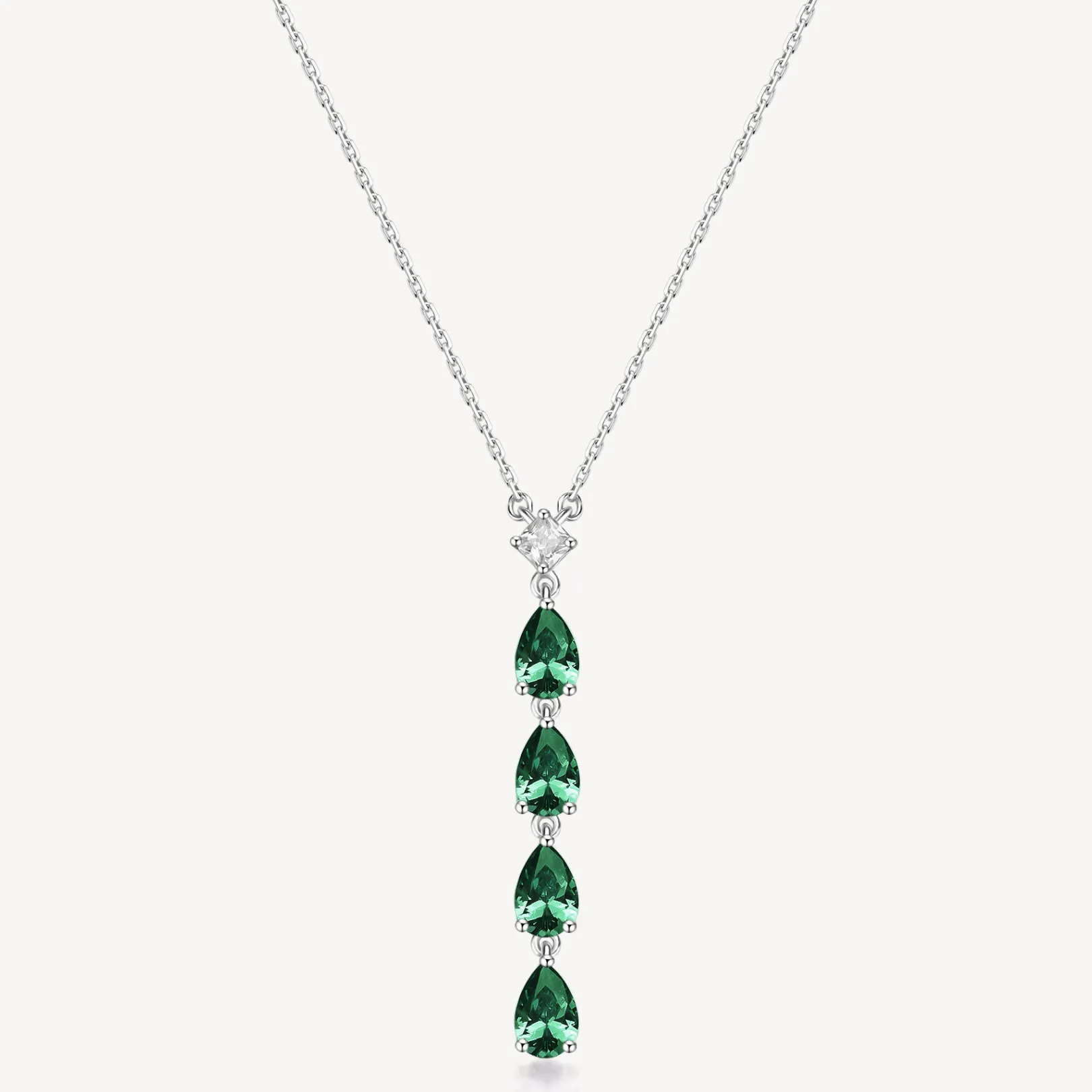 collana_con_pendente_zirc_0-11.webp Discount Collana Con Pendente Zirconi Life Green Gioielli Brosway Fancy | FLG110 Donna Gioielli Moda Donna