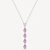 Clearance Collana Con Pendente Zirconi Vibrant Pink Gioielli Brosway Fancy | FVP112 Donna Gioielli Moda Donna