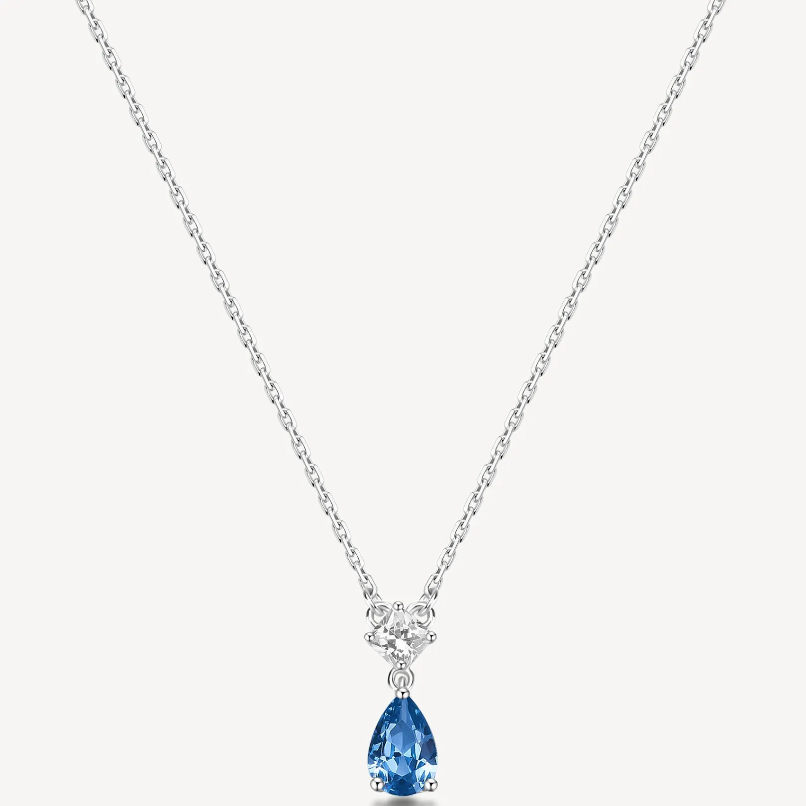 collana_con_pendente_zirc_0-2.webp Online Collana Con Pendente Zircone Freedom Blue Gioielli Brosway Fancy | FFB109 Donna Gioielli Moda Donna