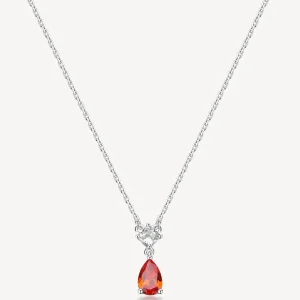 Hot Collana Con Pendente Zircone Vitamin Orange Gioielli Brosway Fancy | FVO24 Donna Gioielli Moda Donna