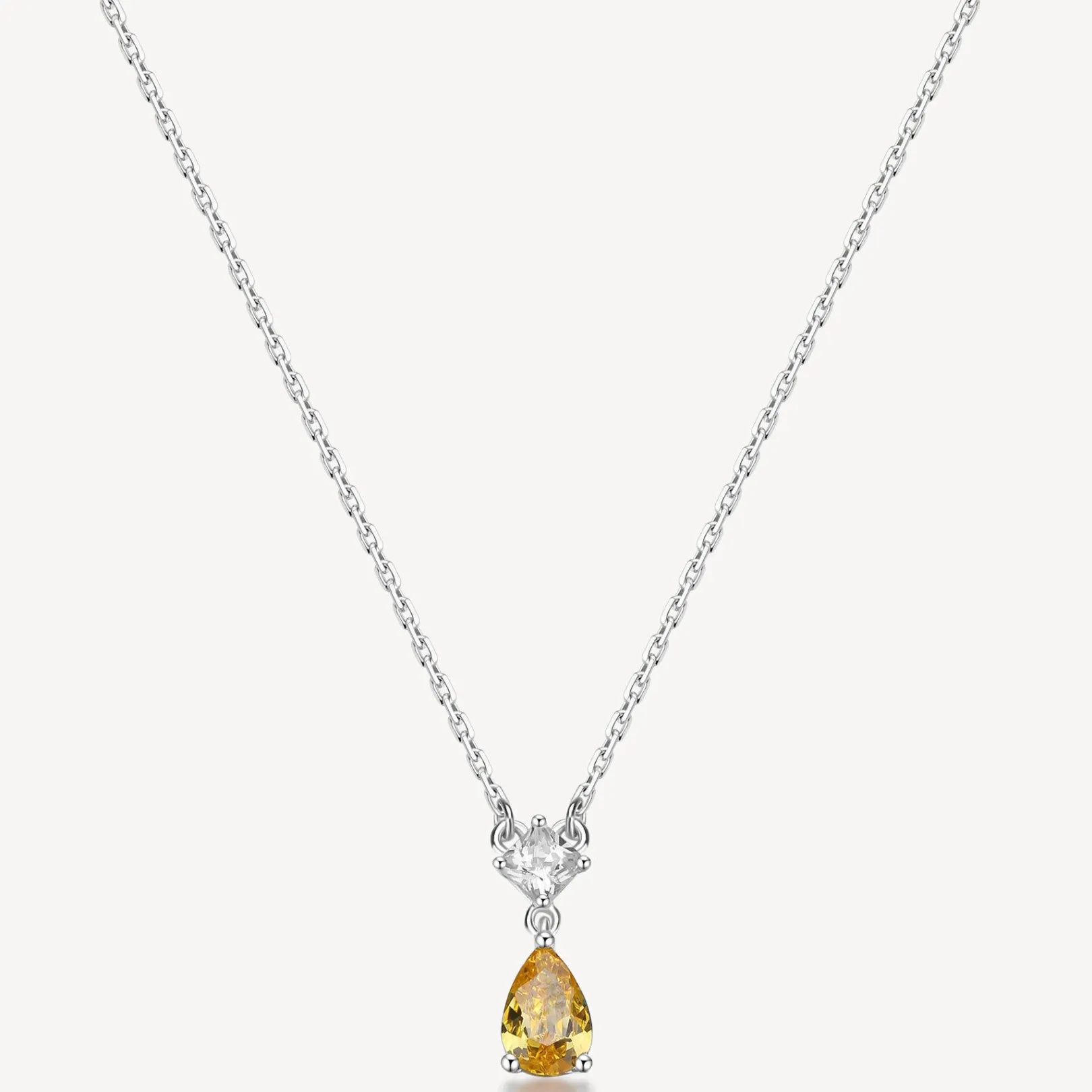 collana_con_pendente_zirc_0-8.webp New Collana Con Pendente Zircone Energy Yellow Gioielli Brosway Fancy | FEY97 Donna Gioielli Moda Donna