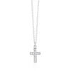Hot Collana Croce In Argento E Zirconi Gioielli | 553294 Donna Gioielli Moda Donna