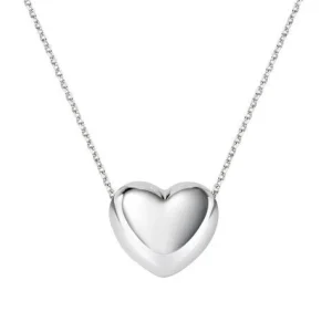 New Collana Cuore Bombato Grande | CLCUBOB1 Donna Gioielli Moda Donna