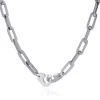 Discount Collana Donna A Catena In Acciaio Gioielli | BCO105PL Donna Gioielli Moda Donna