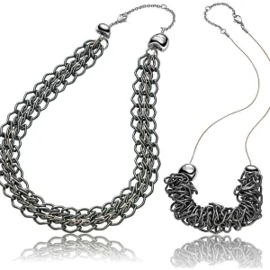Best Collana Donna A Catena In Acciaio Gioielli Rockmantic | TJ1358 Donna Gioielli Moda Donna