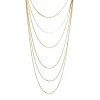 Clearance Collana Donna A Strati Gioielli | BCO068D Donna Gioielli Moda Donna