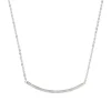 Clearance Collana Donna Barretta Con Zirconi Bianchi Gioielli | CLBACBBZ Donna Gioielli Moda Donna