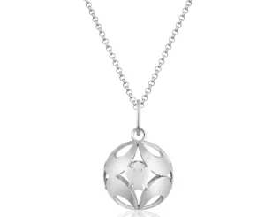 Hot Collana Donna Chiama Angeli Con Mezzelune |  SFA163 Donna Gioielli Moda Donna
