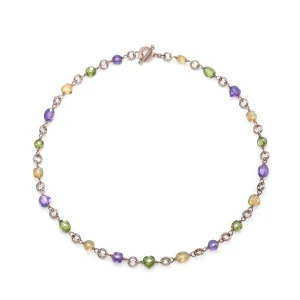 Sale Collana Donna Claudine Quarzi E Argento Rosa Mariacristinasterling |   G4840R Donna Gioielli Moda Donna