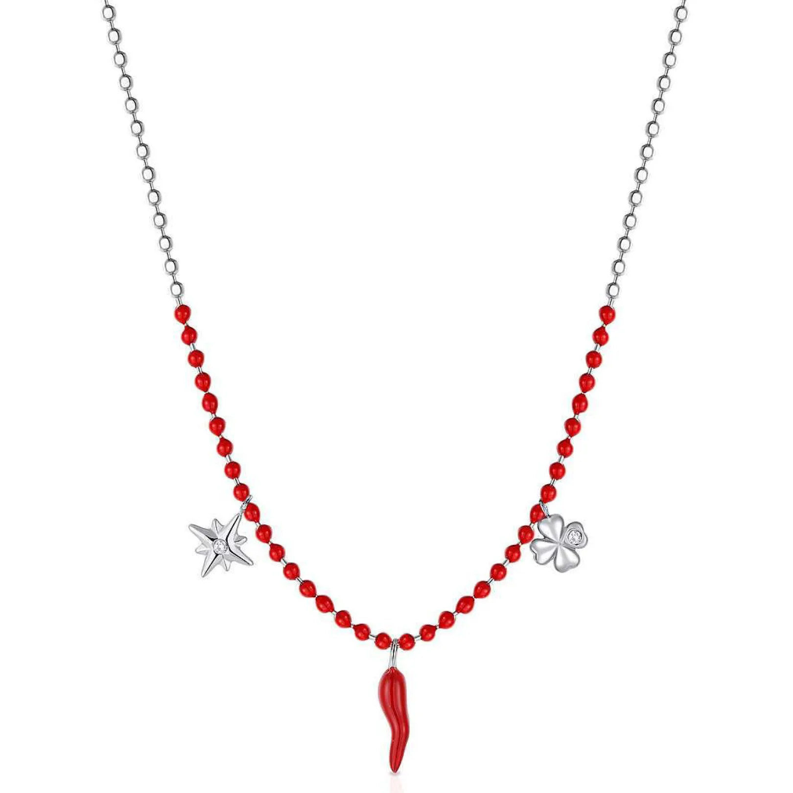 collana_donna_con_cornett_0-1.webp Hot Collana Donna Con Cornetto Gioielli Chant | BAH59 Donna Gioielli Moda Donna