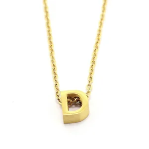 New Collana Donna Con Iniziale "D" Gioielli | COA132DD Donna Gioielli Moda Donna