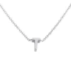 Fashion Collana Donna Con Iniziale "T" Gioielli | COA132PLT Donna Gioielli Moda Donna