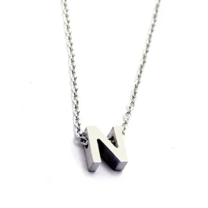 Best Collana Donna Con Iniziale "N" Gioielli | COA132PLN Donna Gioielli Moda Donna